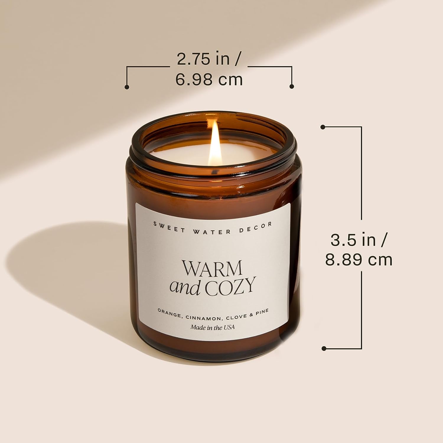 Hello Fall Candle 