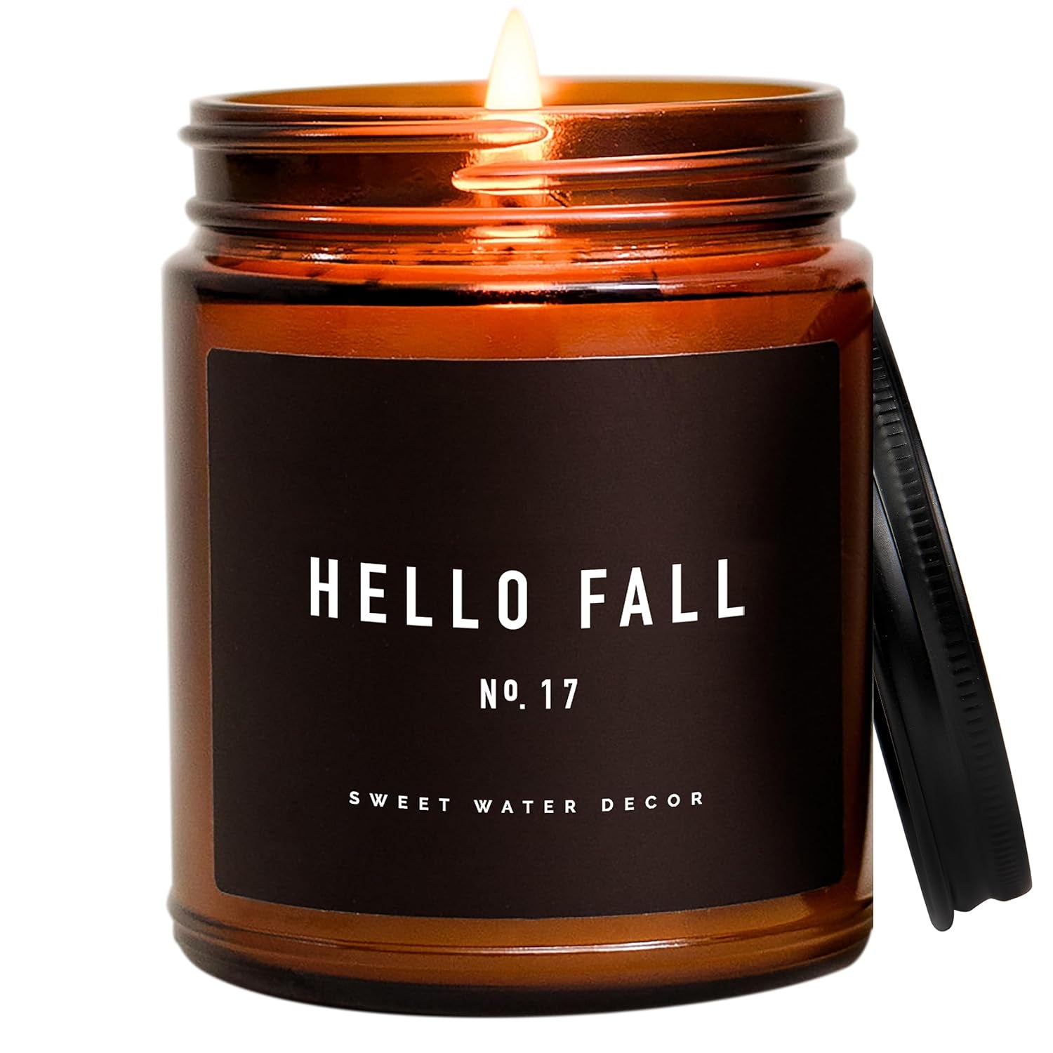 Hello Fall Candle 